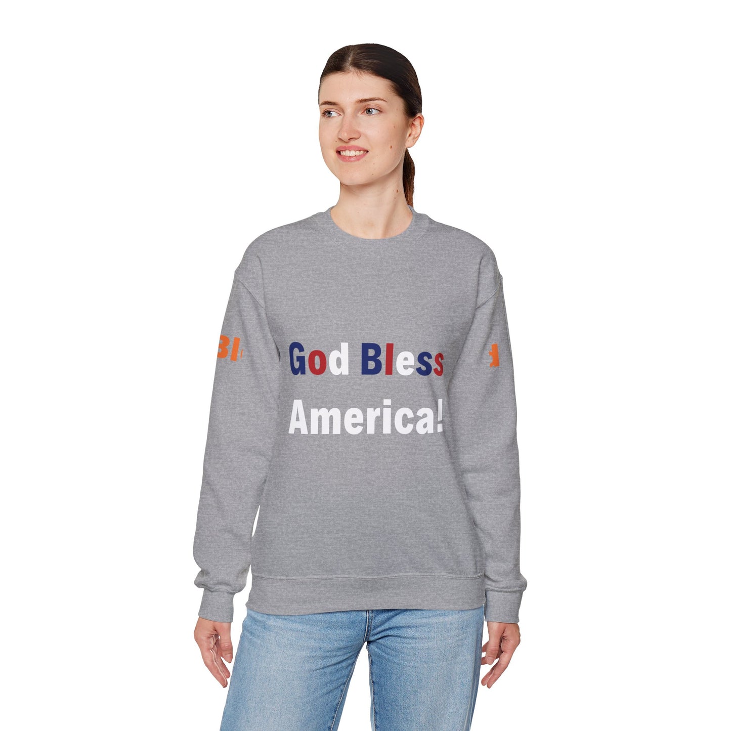 God Bless America  Sweatshirt