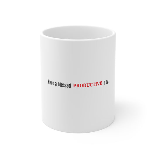 Productive Day Mug 11oz