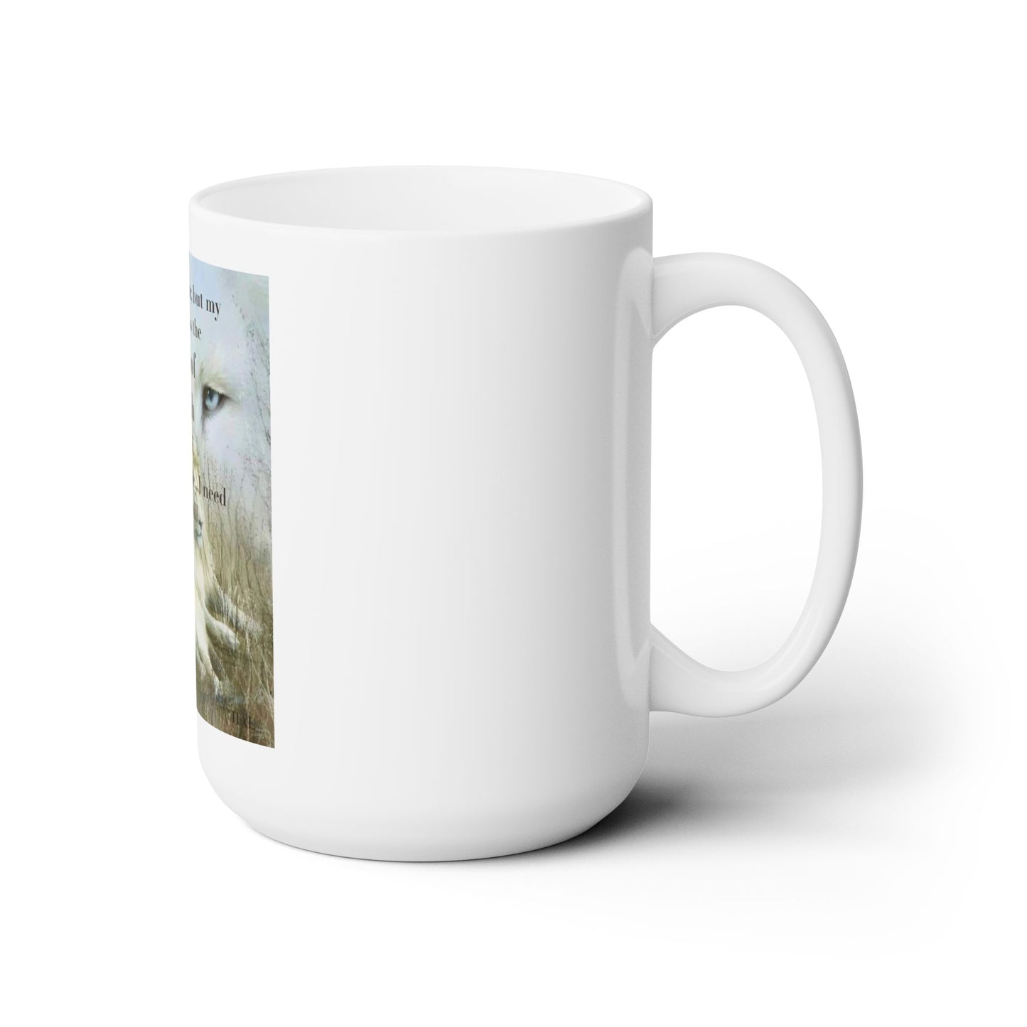 Be Still  Lions Mug 15oz