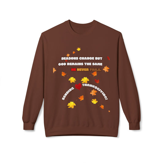 Holiday Sending Love Thanksgiving Sweatshirt