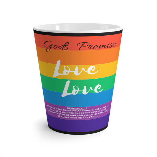 Gods Promise Latte Mug 12 oz