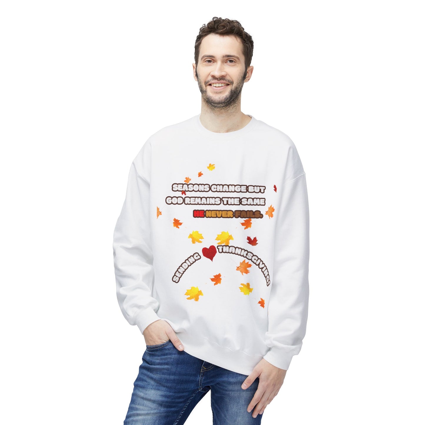 Holiday Sending Love Thanksgiving Sweatshirt