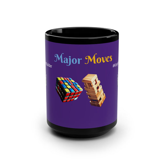 Major Moves  Purple Mug 15oz