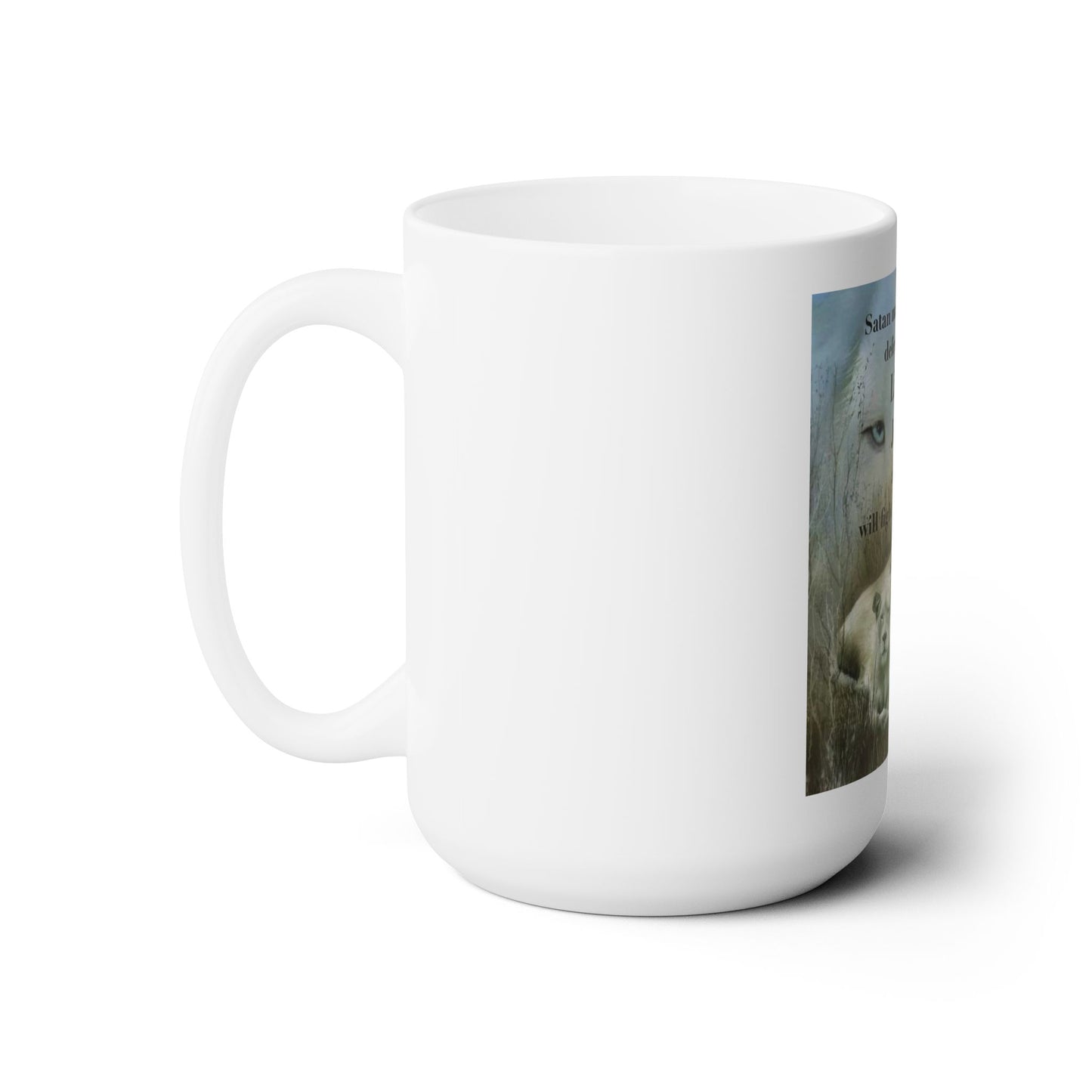 Be Still  Lions Mug 15oz