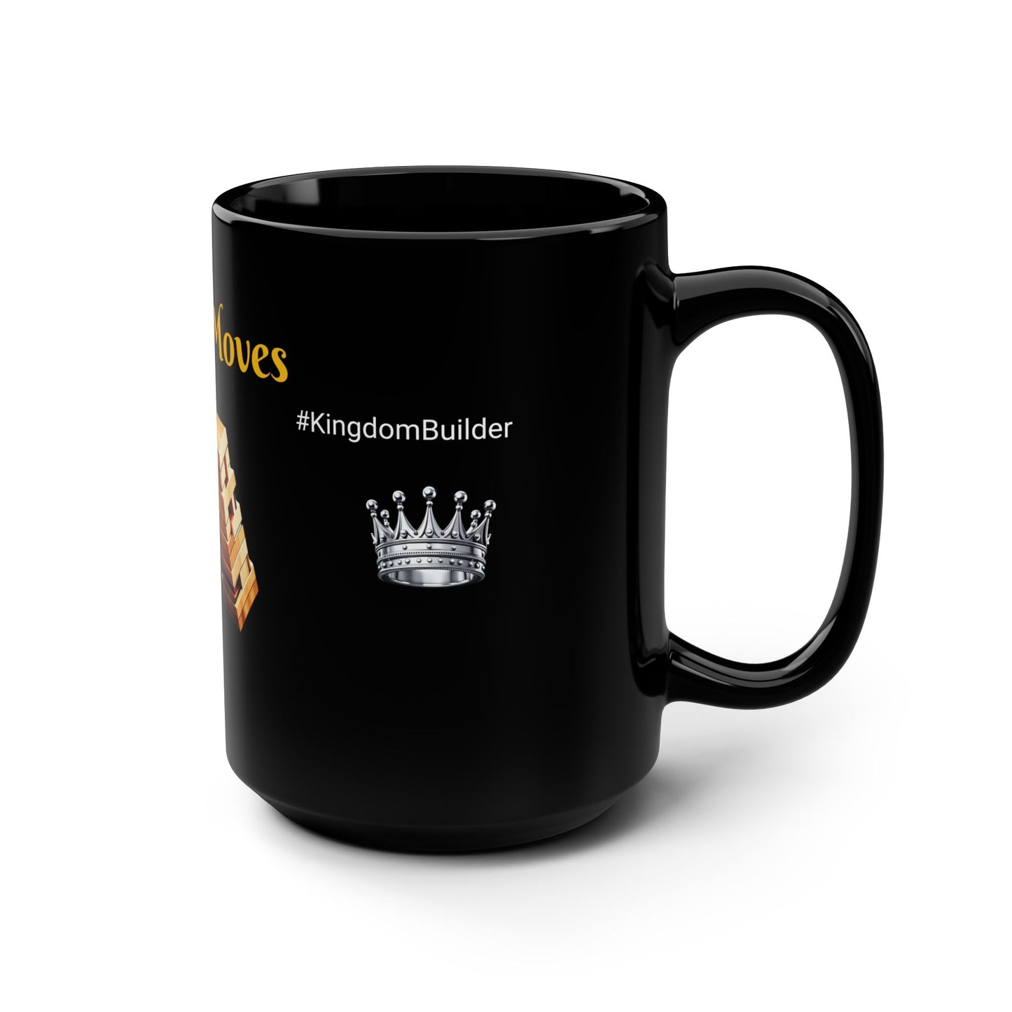 Major Moves  Black Mug 15oz