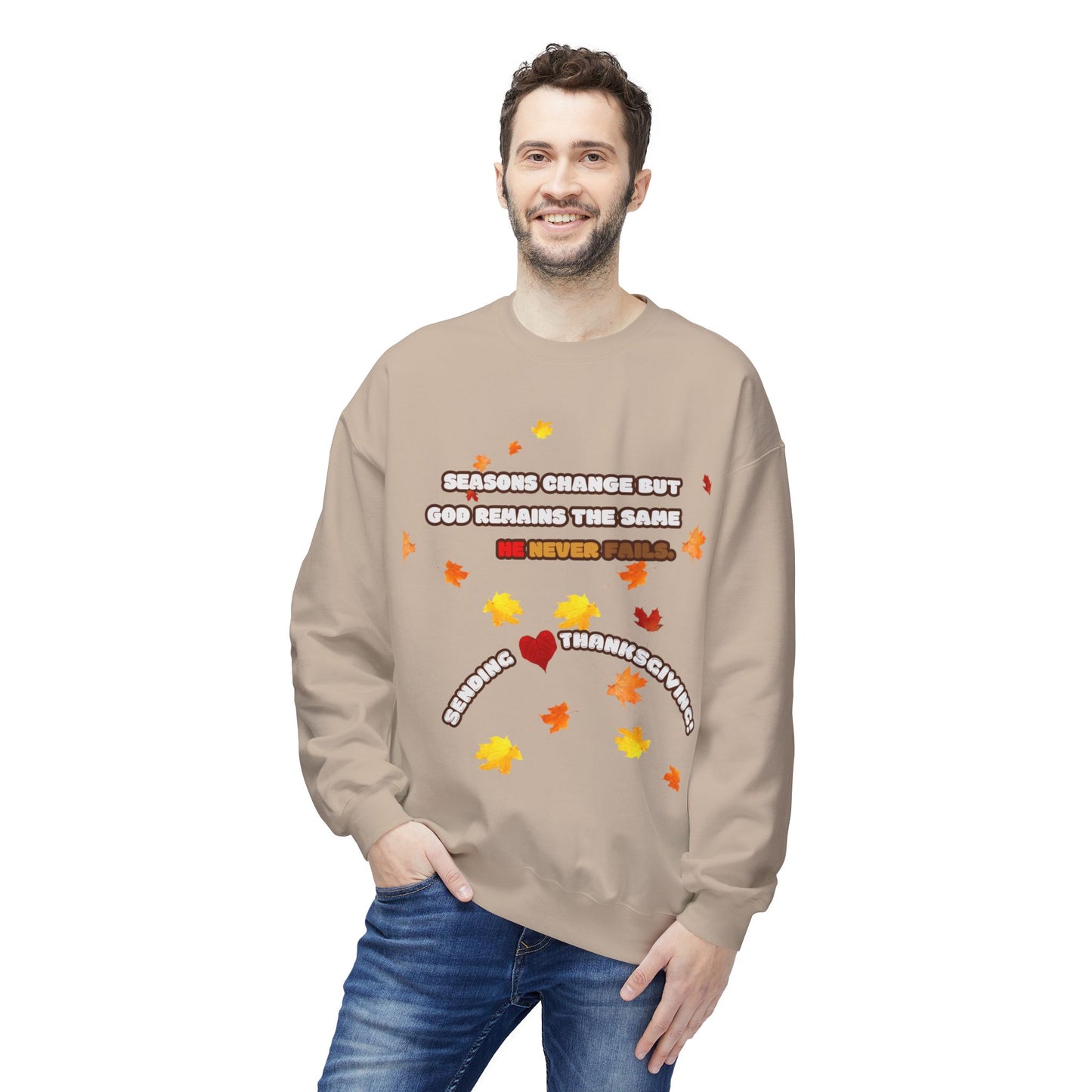 Holiday Sending Love Thanksgiving Sweatshirt