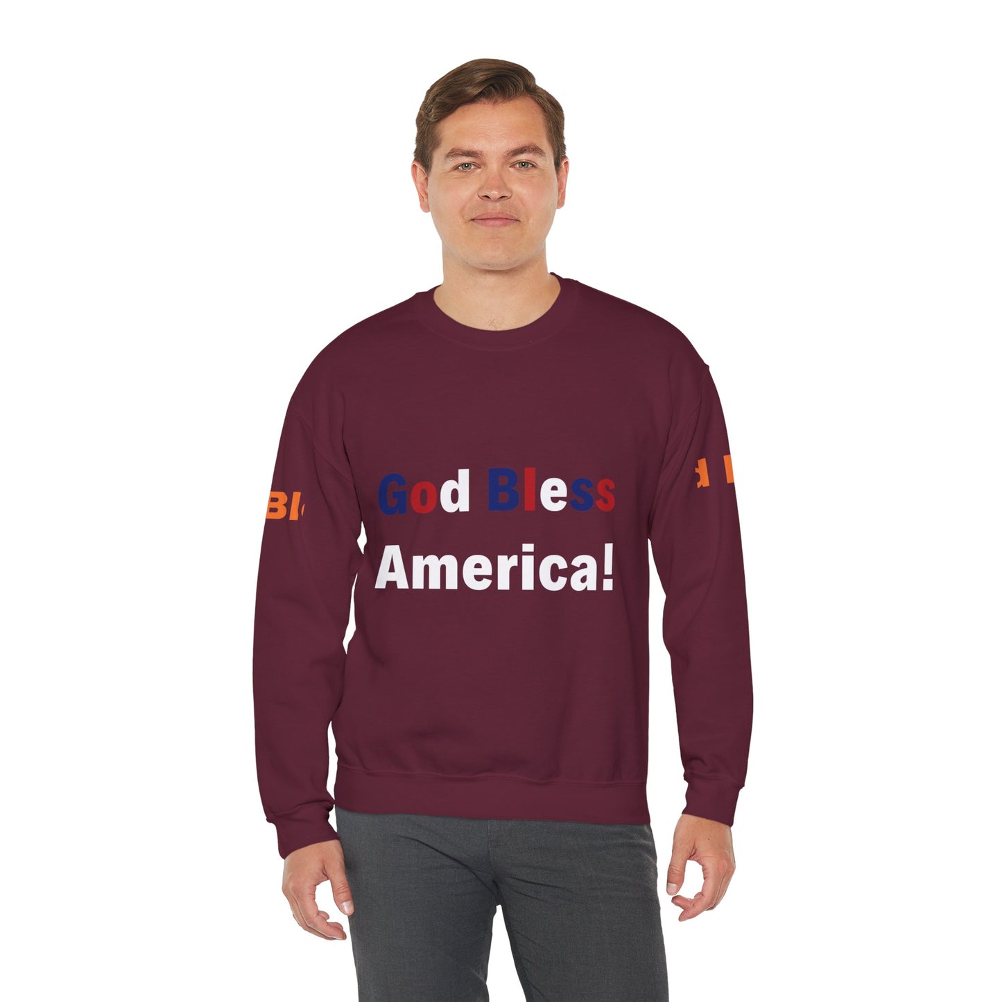 God Bless America  Sweatshirt