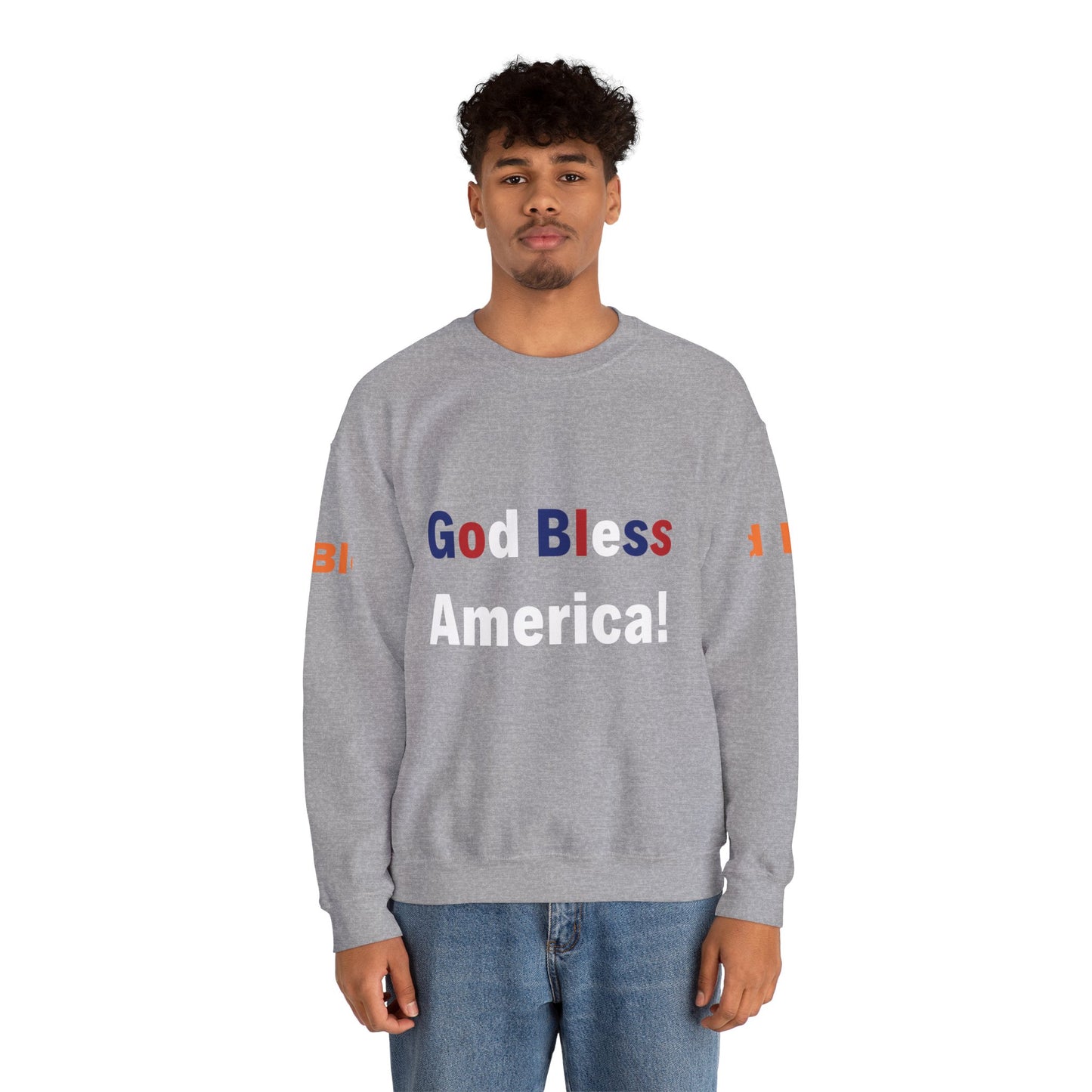 God Bless America  Sweatshirt