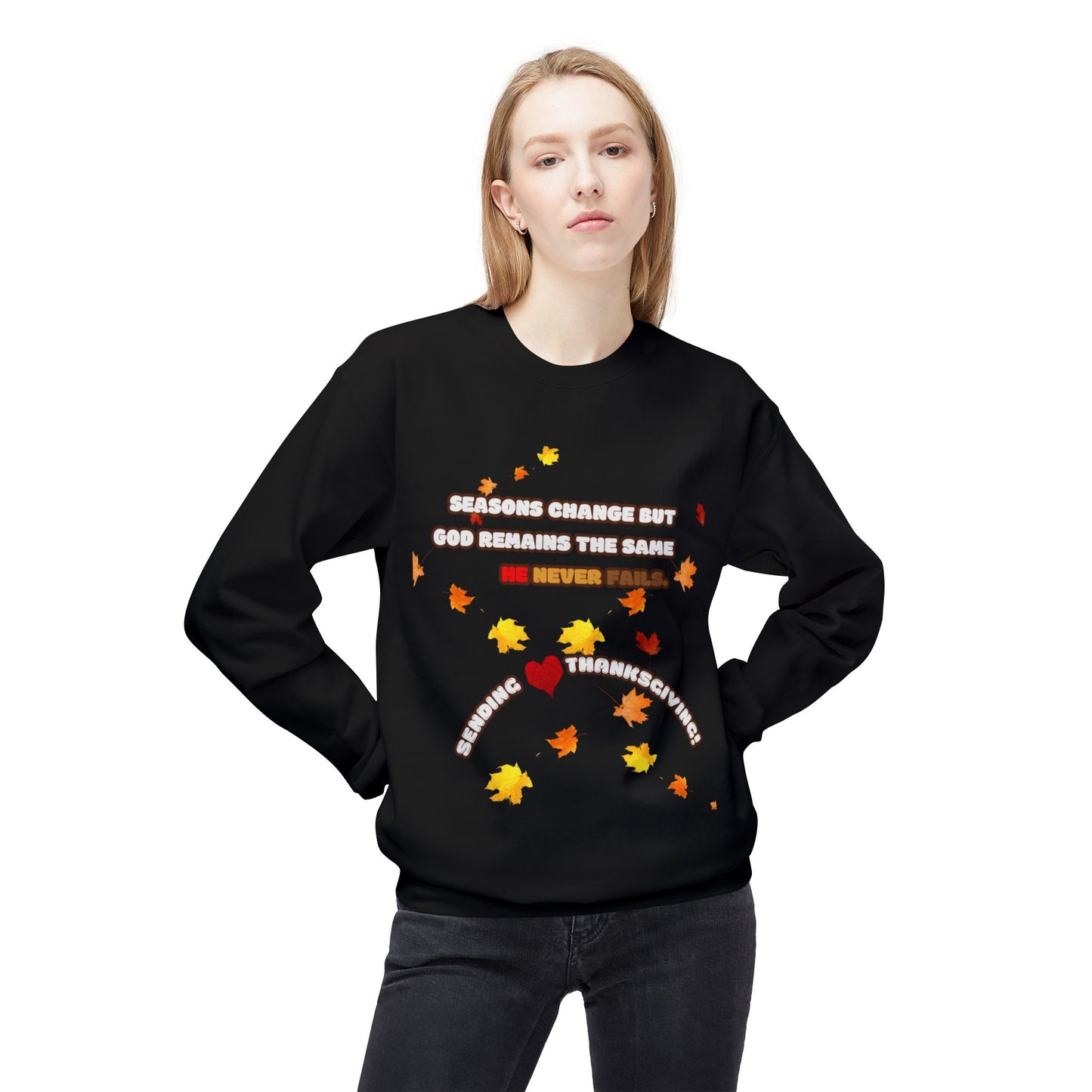 Holiday Sending Love Thanksgiving Sweatshirt