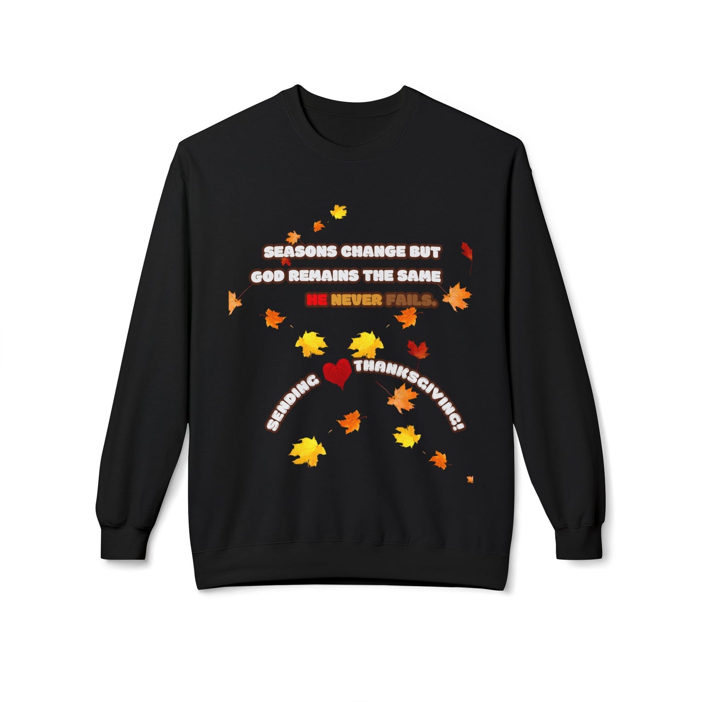 Holiday Sending Love Thanksgiving Sweatshirt