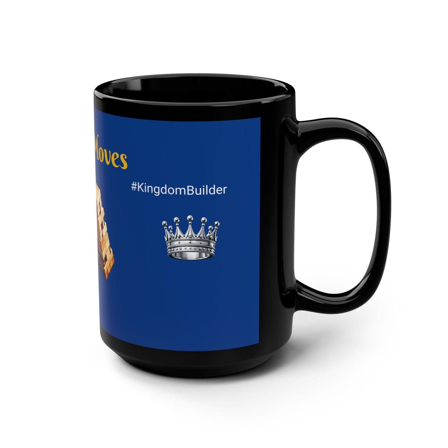 Major Moves  Dark Blue Mug 15oz